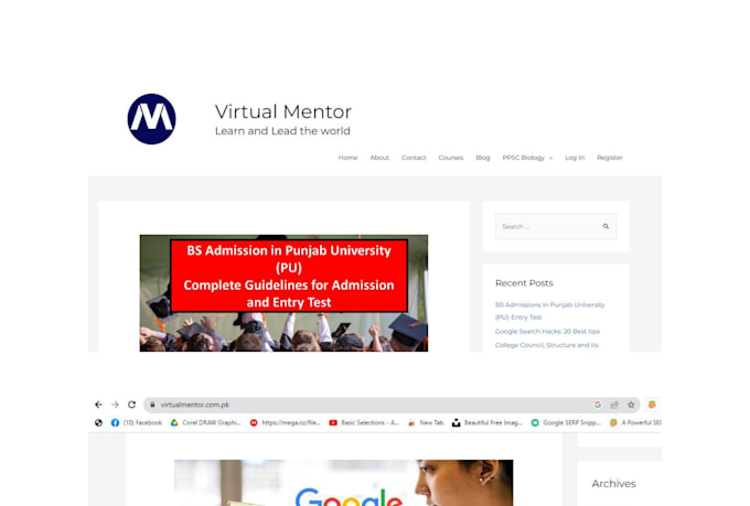 create a responsive website ecommerce or business or blog